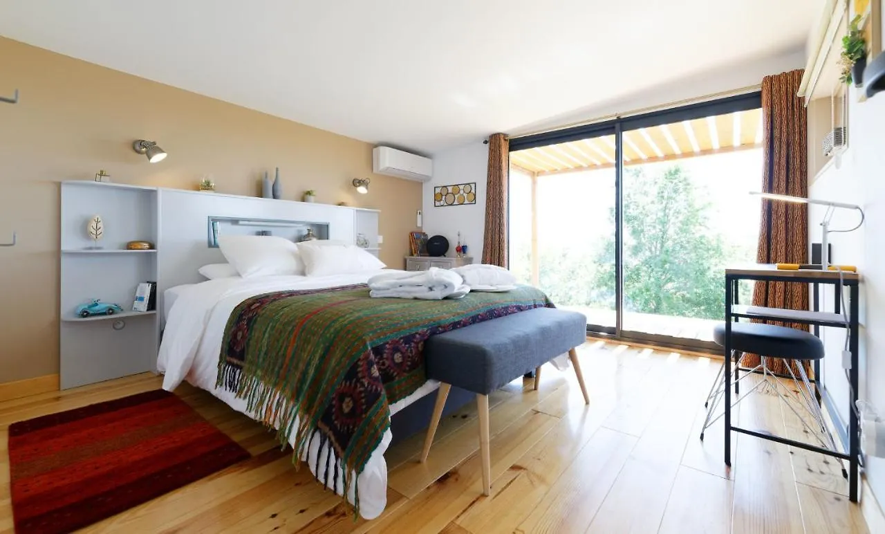 Bed & Breakfast Chambre D'Hotes De Charme A La Maison Bleue Savignac-Mona