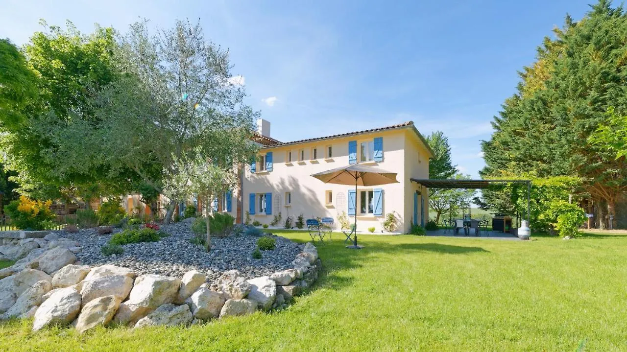 Bed & Breakfast Chambre D'Hotes De Charme A La Maison Bleue Savignac-Mona